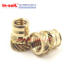 China Fastener Fabricante M8 Brass Insert Nut
